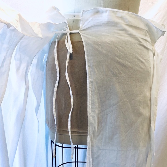 SPORTMAX Cotton voile prairie skirt. - Picture 7 of 9